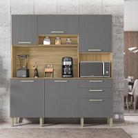 Cozinha Compacta 6 Portas 2 Gavetas Ferrara Kits Paraná - 1