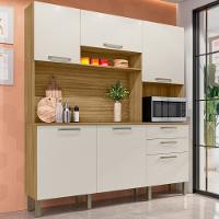 Cozinha Compacta 6 Portas 2 Gavetas Ferrara Kits Paraná - 1