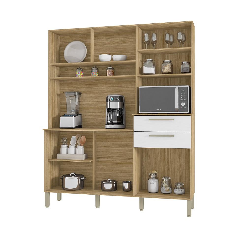 Cozinha Compacta 6 Portas 2 Gavetas Montesa Kits Paraná - 3