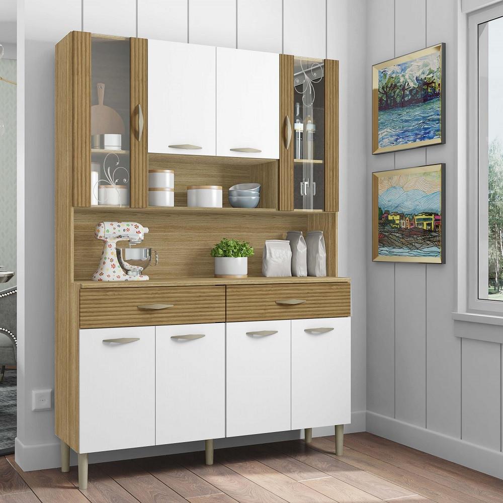 Cozinha Compacta 8 Portas 2 Gavetas Golden Kits Paraná - 1