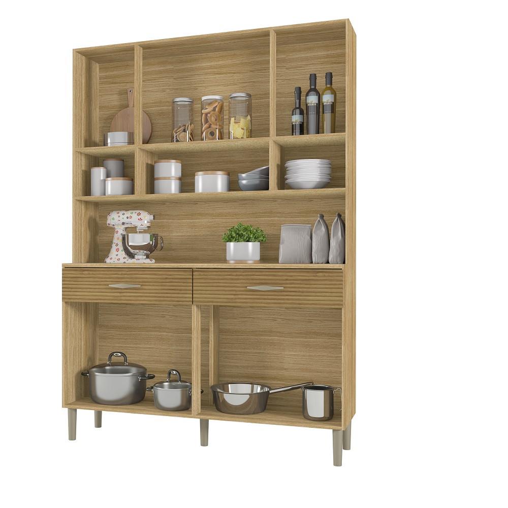 Cozinha Compacta 8 Portas 2 Gavetas Golden Kits Paraná - 3