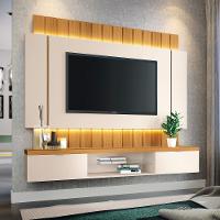 Painel Home para TV até 55 Polegadas com LED 2 Portas I HB Móveis - 1