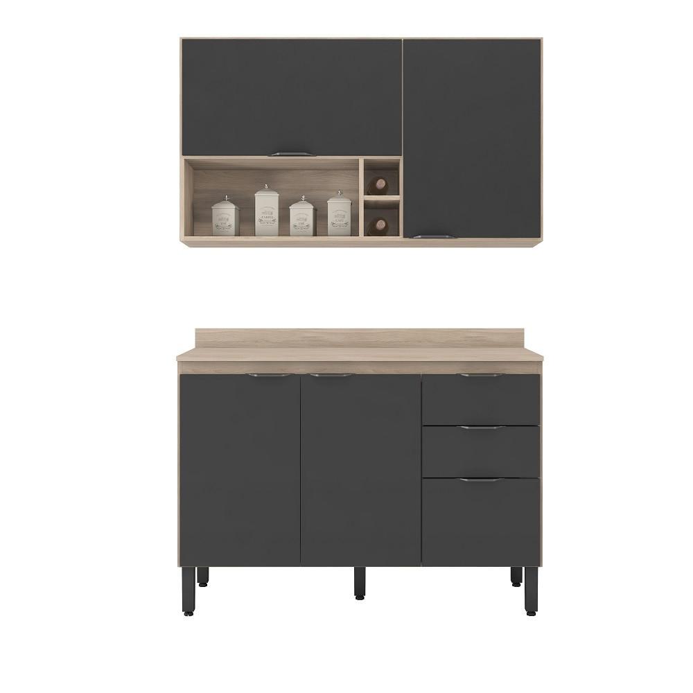 Cozinha Compacta com Tampo FI0012 Firenza Demobile - 2