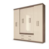 Guarda Roupa Casal 8 Portas 4 Gavetas Nápoles Santos Andirá - 2