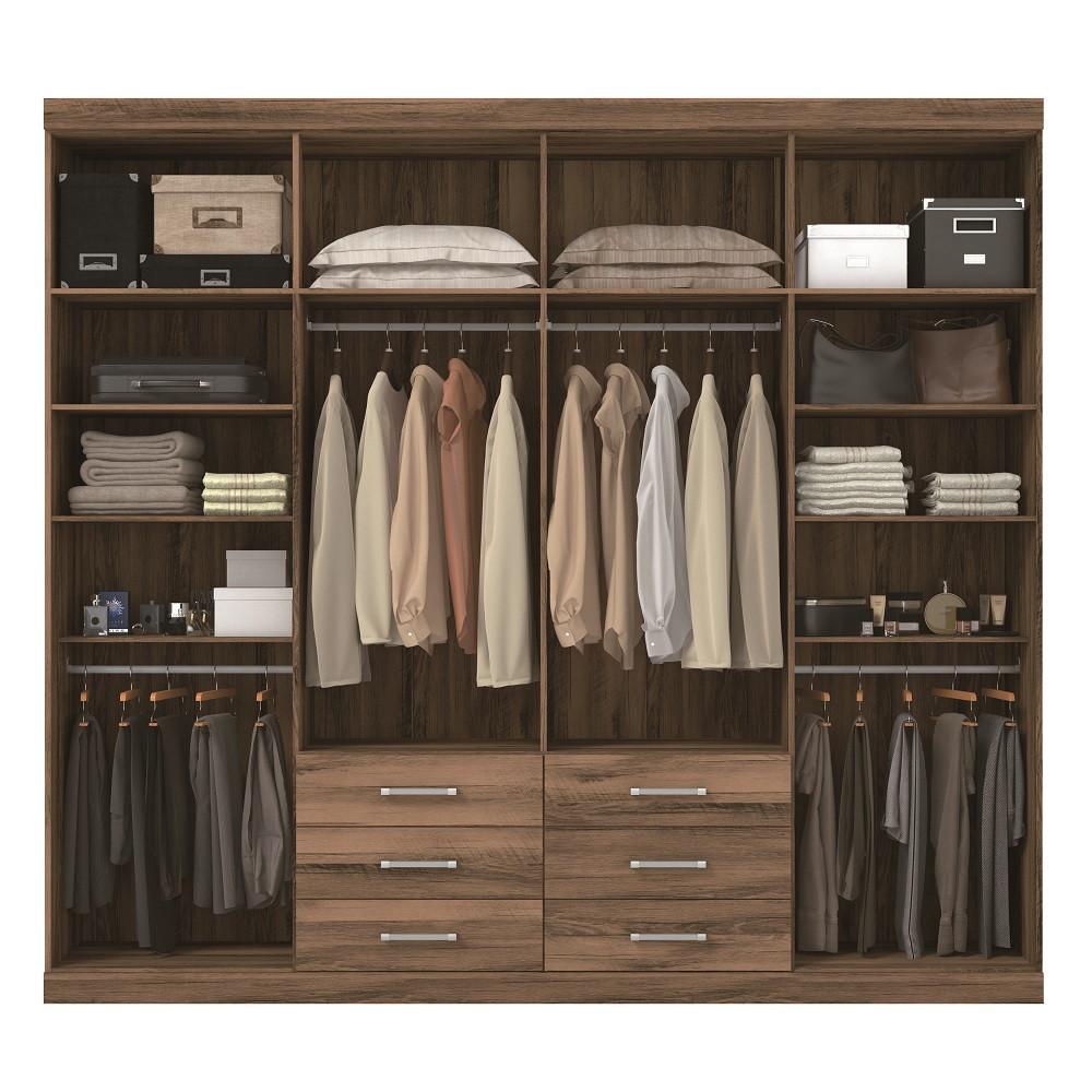 Guarda Roupa Casal 8 Portas 6 Gavetas Master Santos Andirá - 3