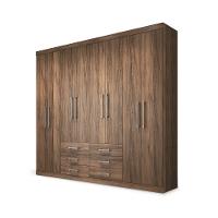 Guarda Roupa Casal 8 Portas 6 Gavetas Master Santos Andirá - 2