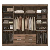 Guarda Roupa Casal 8 Portas 6 Gavetas Master Santos Andirá - 3