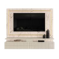 Painel para TV até 75 Polegadas 2 Gavetas Gaia Madetec - 2