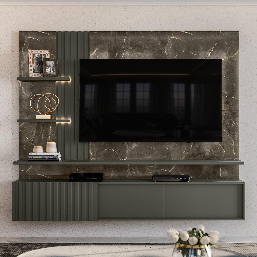Painel para TV até 65 Polegadas 3 Portas Atena Madetec - 1