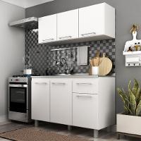 Cozinha Modulada 6 Portas 1 Gaveta sem Tampo Iara J Carvalho - 1