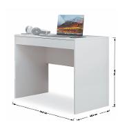 Mesa para Computador 1 Gaveta 84,5cm Bari Móveis Sul - 3