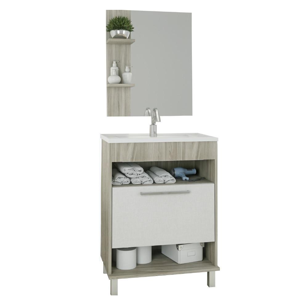 Conjunto para Banheiro 1 Porta Oasis Móveis Sander - 2