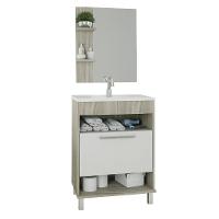 Conjunto para Banheiro 1 Porta Oasis Móveis Sander - 2