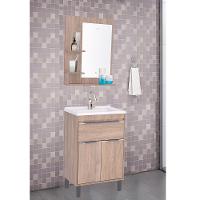 Conjunto para Banheiro 2 Portas 1 Gaveta Siena Móveis Sander - 1