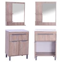 Conjunto para Banheiro 2 Portas 1 Gaveta Siena Móveis Sander - 2