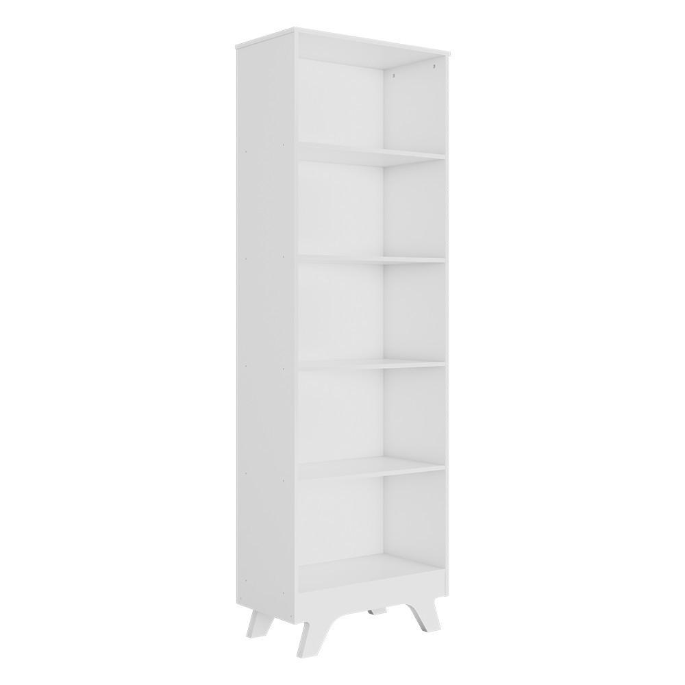 Estante Livreiro 5 Nichos MDF Retrô Móveis Peroba - 2