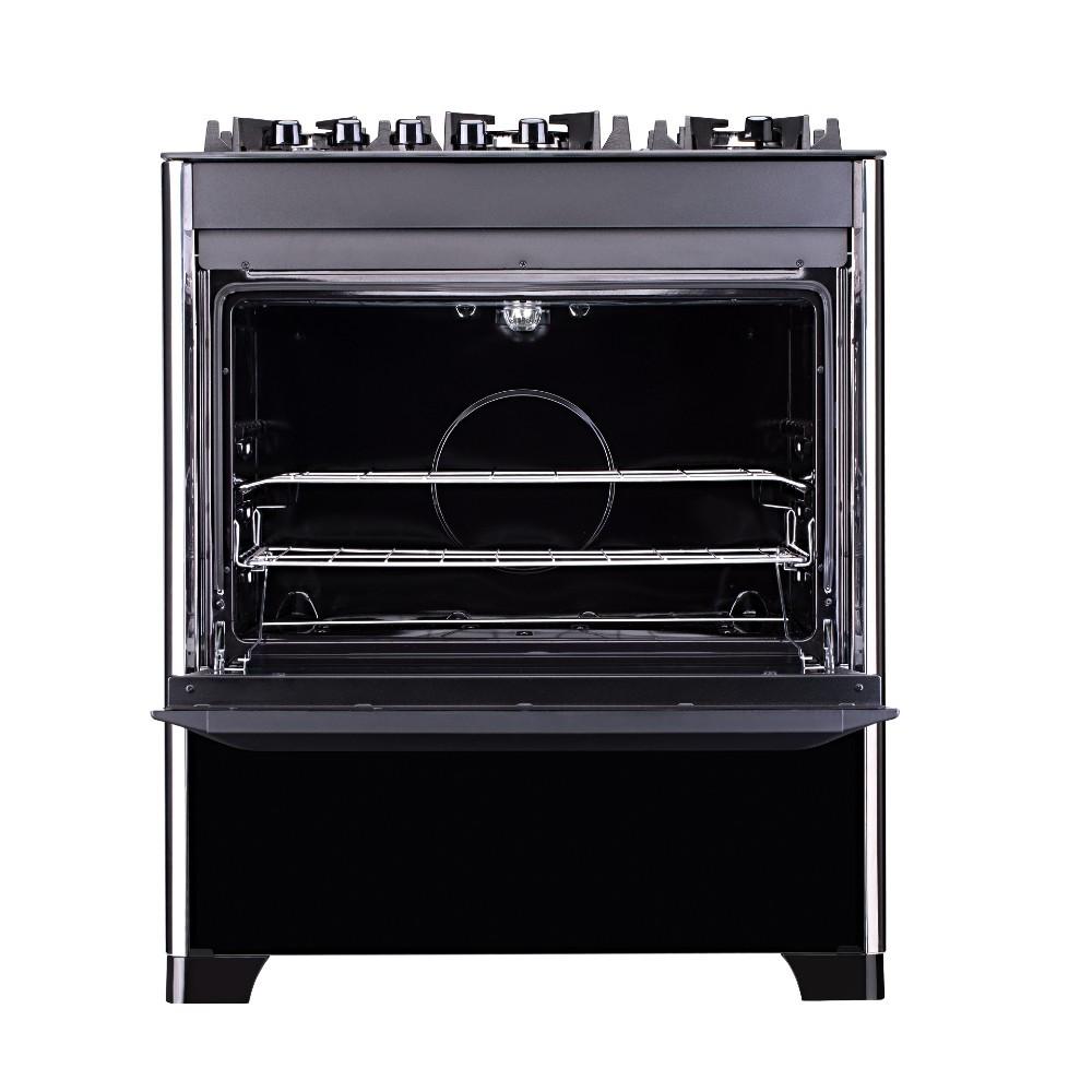 Fogão 5 Bocas Dako Magister Preto com Mesa de Vidro - 2