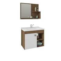 Conjunto para Banheiro com Cuba 1 Porta Bia MGM Móveis - 2