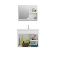 Conjunto para Banheiro com Cuba 1 Porta 2 Gavetas Isa MGM Móveis - 3