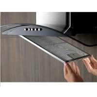 Coifa de Parede Fischer Fit 60cm com Vidro Curvo Inox