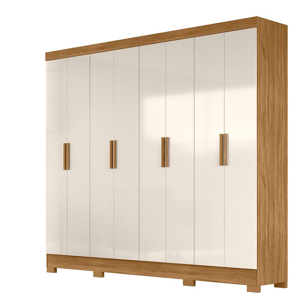 Guarda Roupa Casal com Pés 8 Portas Diplomata Moval - 2