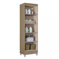 Armário Multiuso com Pés 2 Portas Slim Poquema - 3