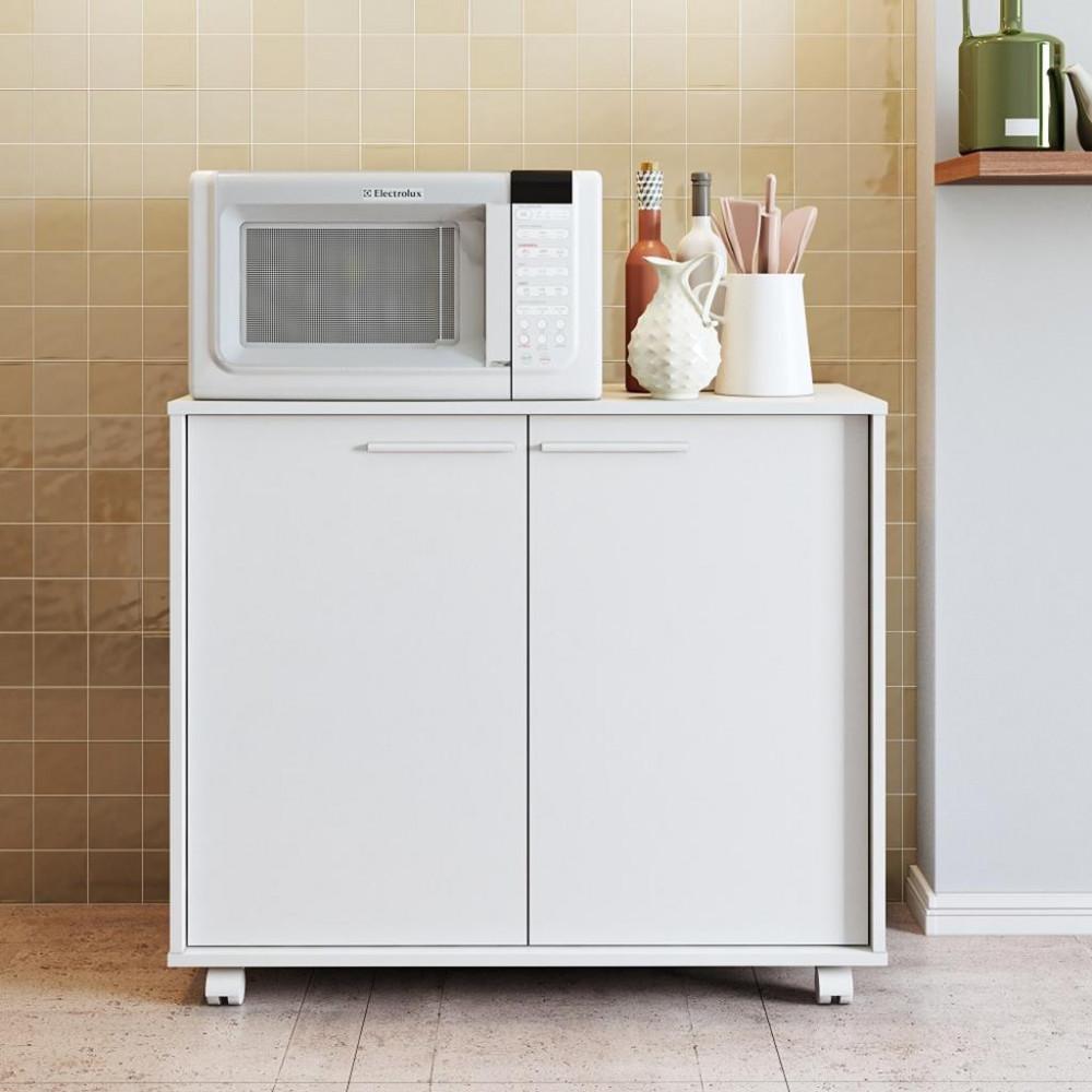 Balcão 2 Portas com Rodízios BBC14 BRV Móveis - 1