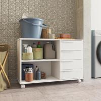 Balcão 4 Gavetas com Rodízios BS49 BRV Móveis - 1