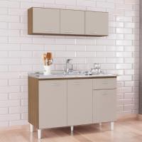 Cozinha Compacta 6 Portas 1 Gaveta Chic Poquema - 1