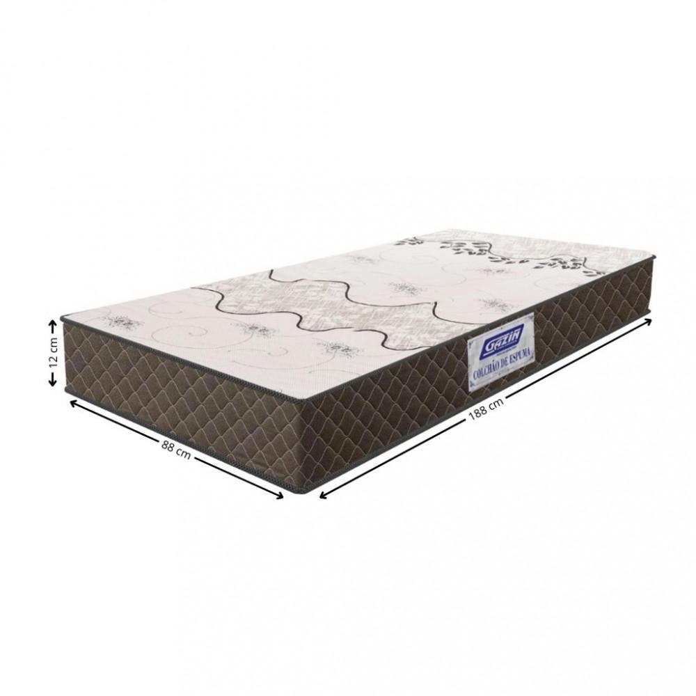 Colchão Solteiro 88cm Espuma D20 Supreme Gazin - 2