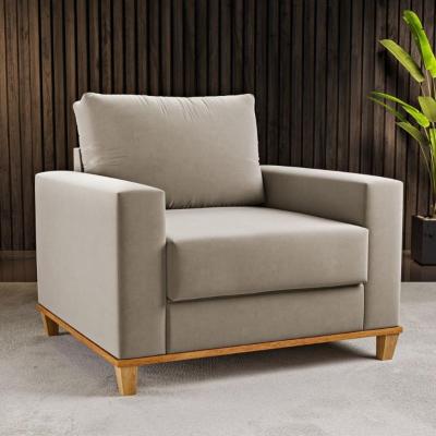 Poltrona Veludo 82cm Viena Viero