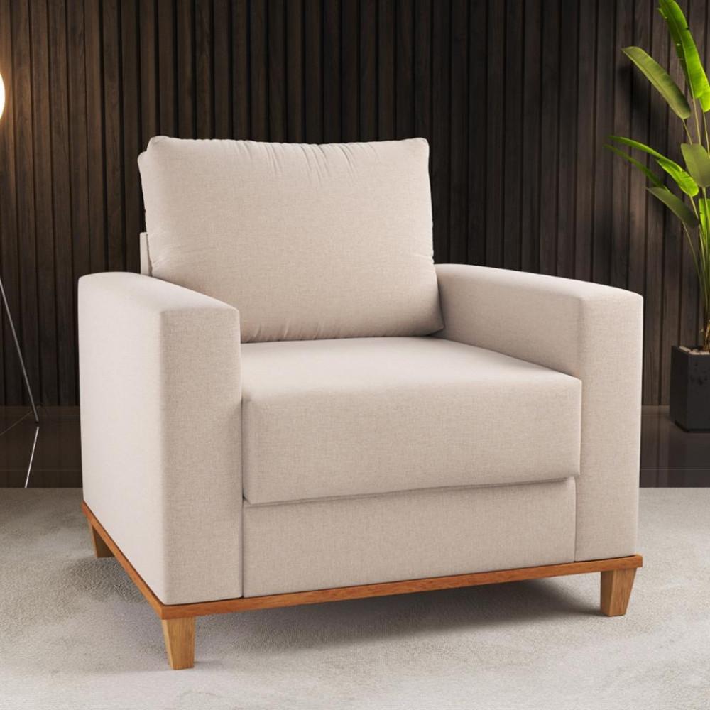 Poltrona Linho 82cm Viena Viero - 1