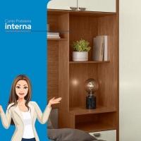 Quarto Casal 7 Portas 2 Gavetas Espelho Lugano Santos Andirá - 6