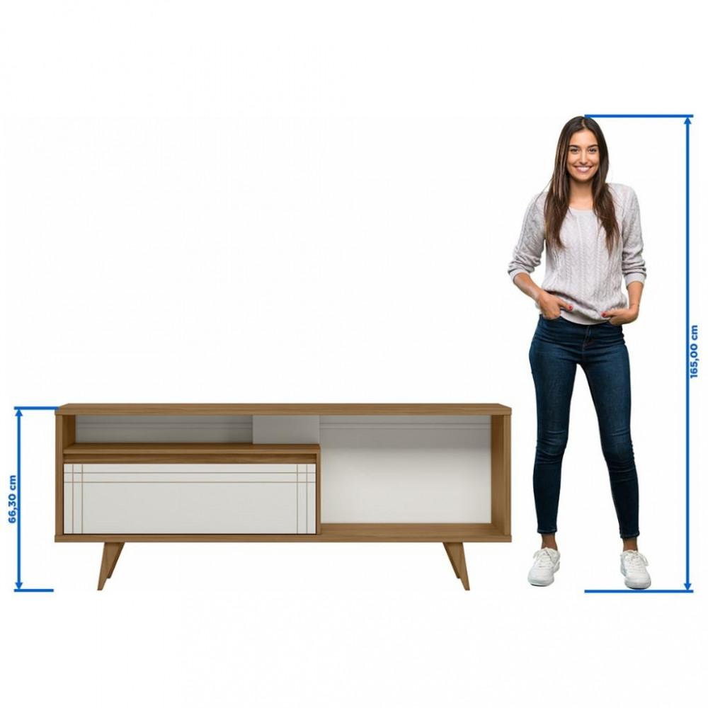 Rack para TV até 60 Polegadas 1 Porta NT 1315 Notável Móveis - 4