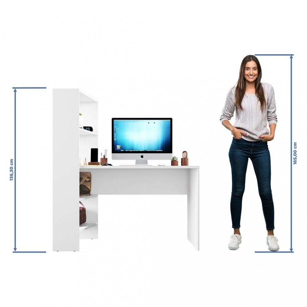 Escrivaninha com Estante Office NT 2105 Notável Móveis - 4