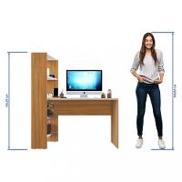 Escrivaninha com Estante Office NT 2105 Notável Móveis