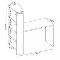 Escrivaninha com Estante Office NT 2105 Notável Móveis - 5