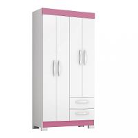 Guarda Roupa Solteiro 4 Portas 2 Gavetas Flex NT 6010 Notável Móveis - 3
