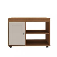 Rack para TV até 42 Polegadas 1 Porta Rodízios Sampa Artely - 7