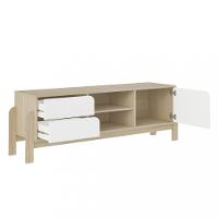 Rack para TV até 65 polegadas 1 Porta 2 Gavetas Nature Artely