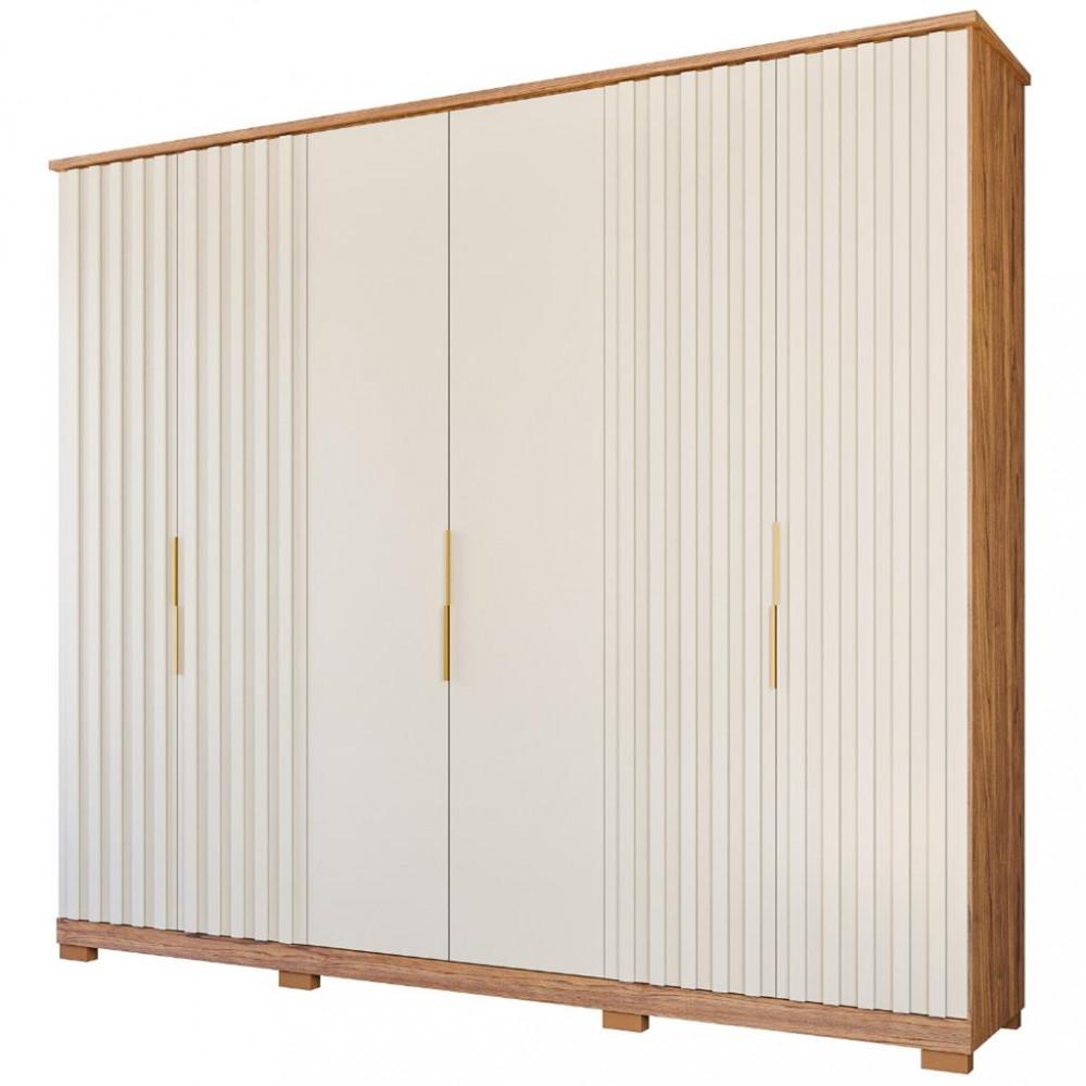 Guarda Roupa Casal 6 Portas 6 Gavetas La Belle Panan Móveis - 2