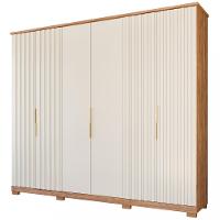 Guarda Roupa Casal 6 Portas 6 Gavetas La Belle Panan Móveis - 2