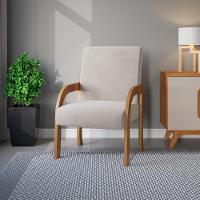 Poltrona 59cm Veludo Ravena Viero Móveis - 1