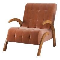 Poltrona 65cm Veludo Bari Viero Móveis - 2