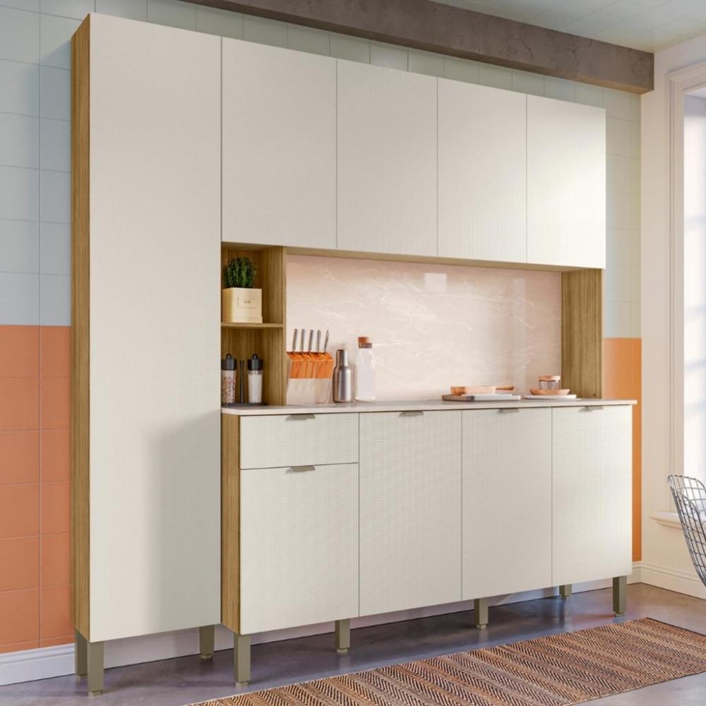 Cozinha Compacta 9 Portas 1 Gaveta Pulse Kits Paraná - 1