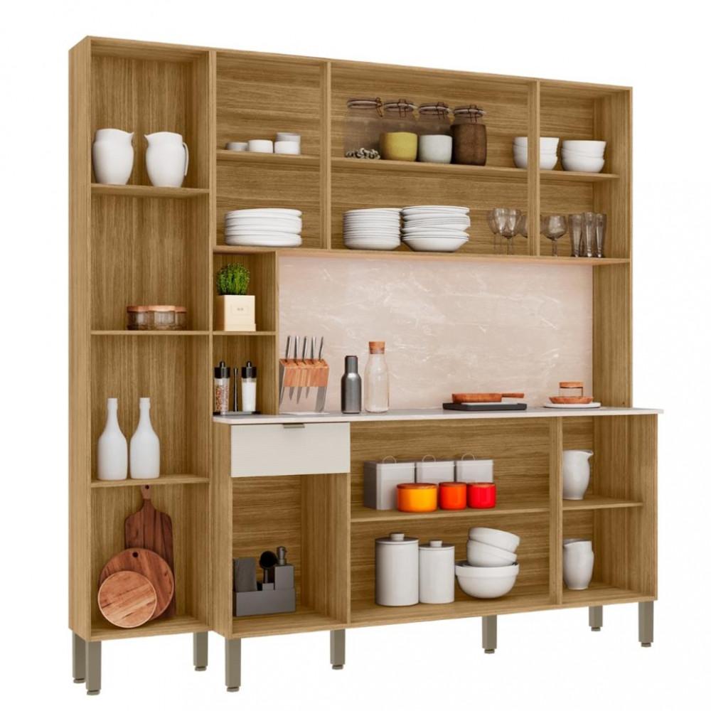 Cozinha Compacta 9 Portas 1 Gaveta Pulse Kits Paraná - 3