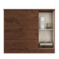 Cômoda 4 Gavetas 1 Porta Gênova Plus Zanzini - 3