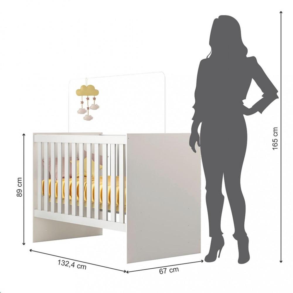 Berço com Suporte Mosquiteiro Life Tigus Baby - 3