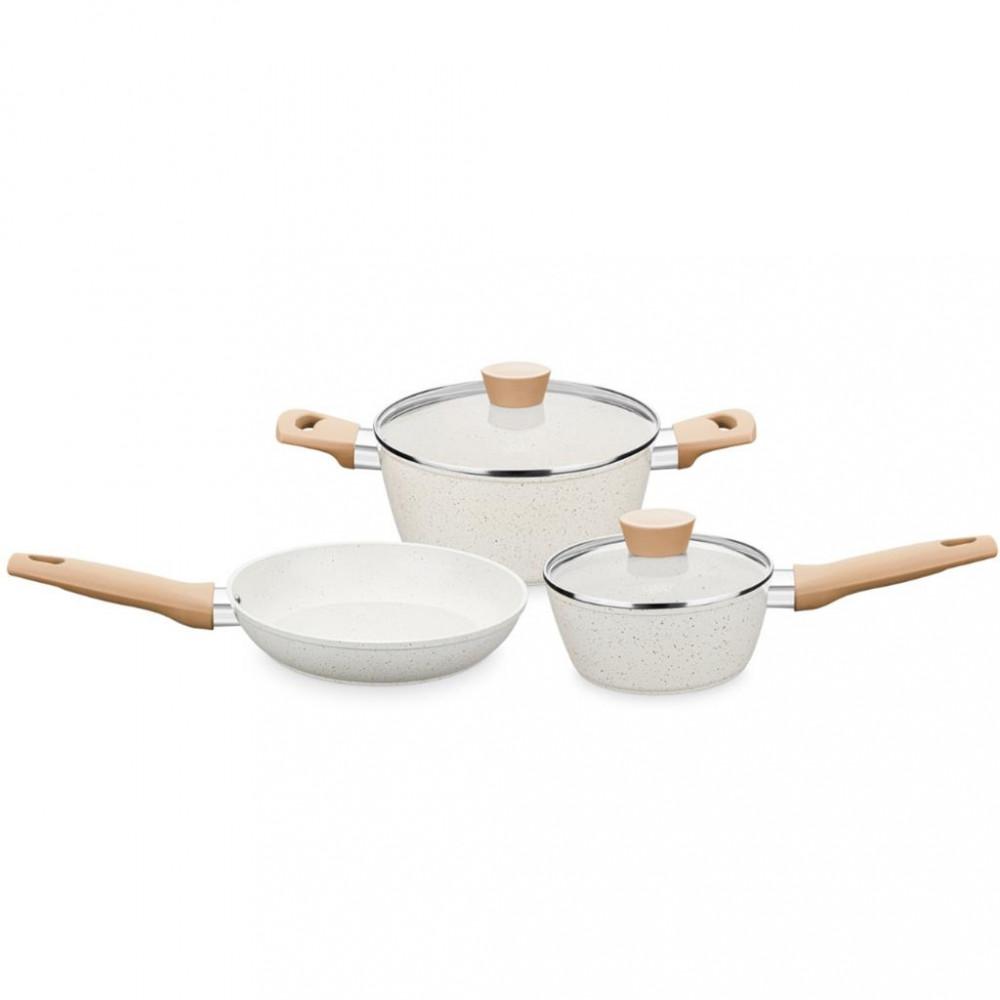 Conjunto de Panelas MTA Carmela 3 Peças - 1