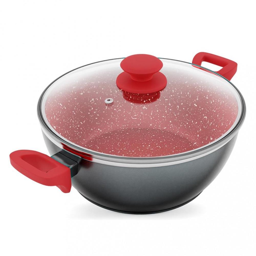 Panela Philco PPH280ACR Redstone com Tampa de Vidro 6,1L - 1